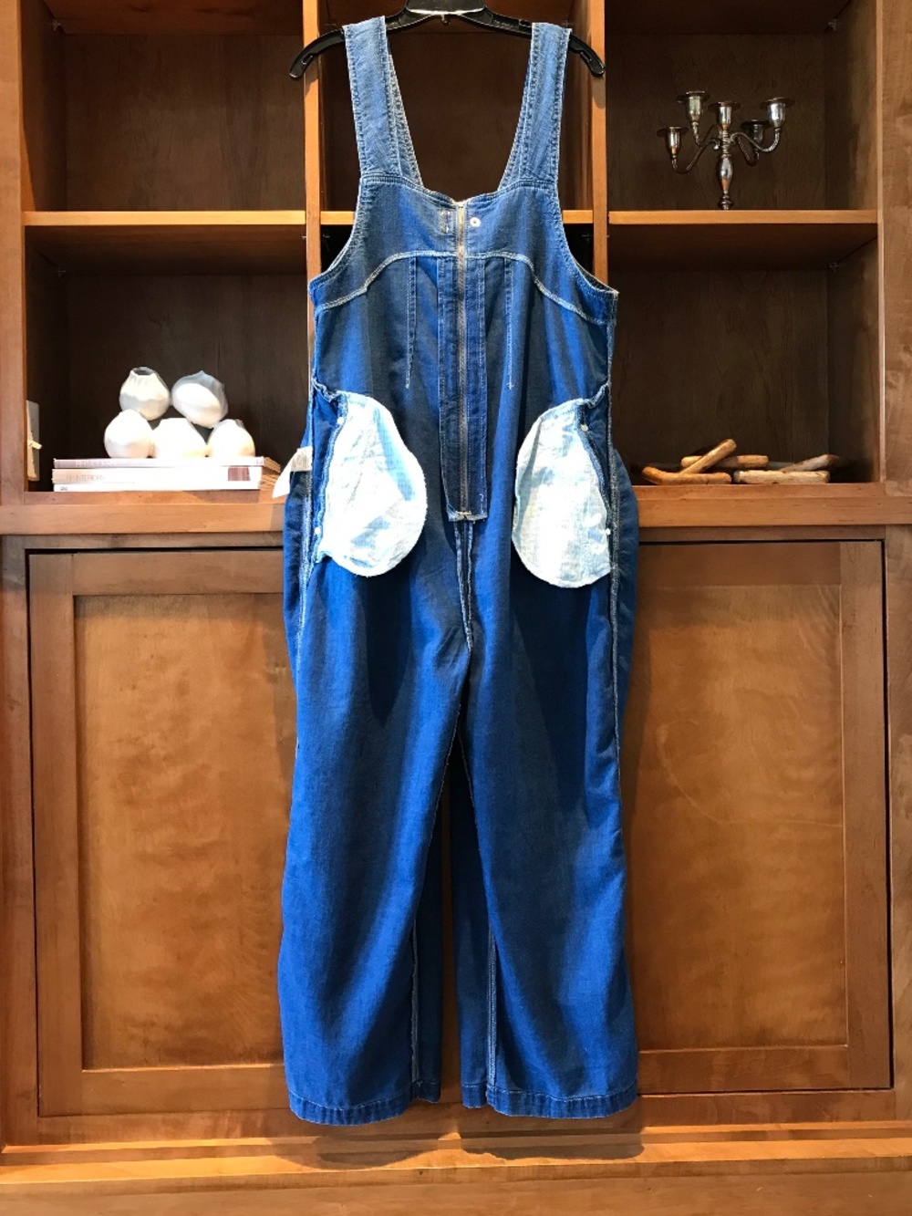 🆕 WE THE FREE JUDE 100% COTTON DENIM ONE PIECE OVERALLS JUMPSUIT - Picture 5 of 16